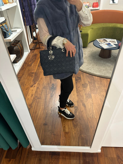 Dior - Lady Dior GM denim bag
