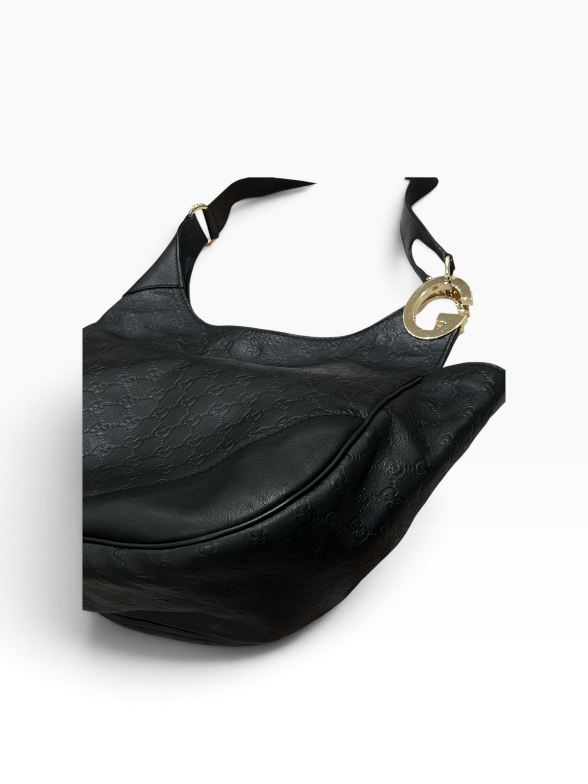 Gucci - Sac en cuir noir