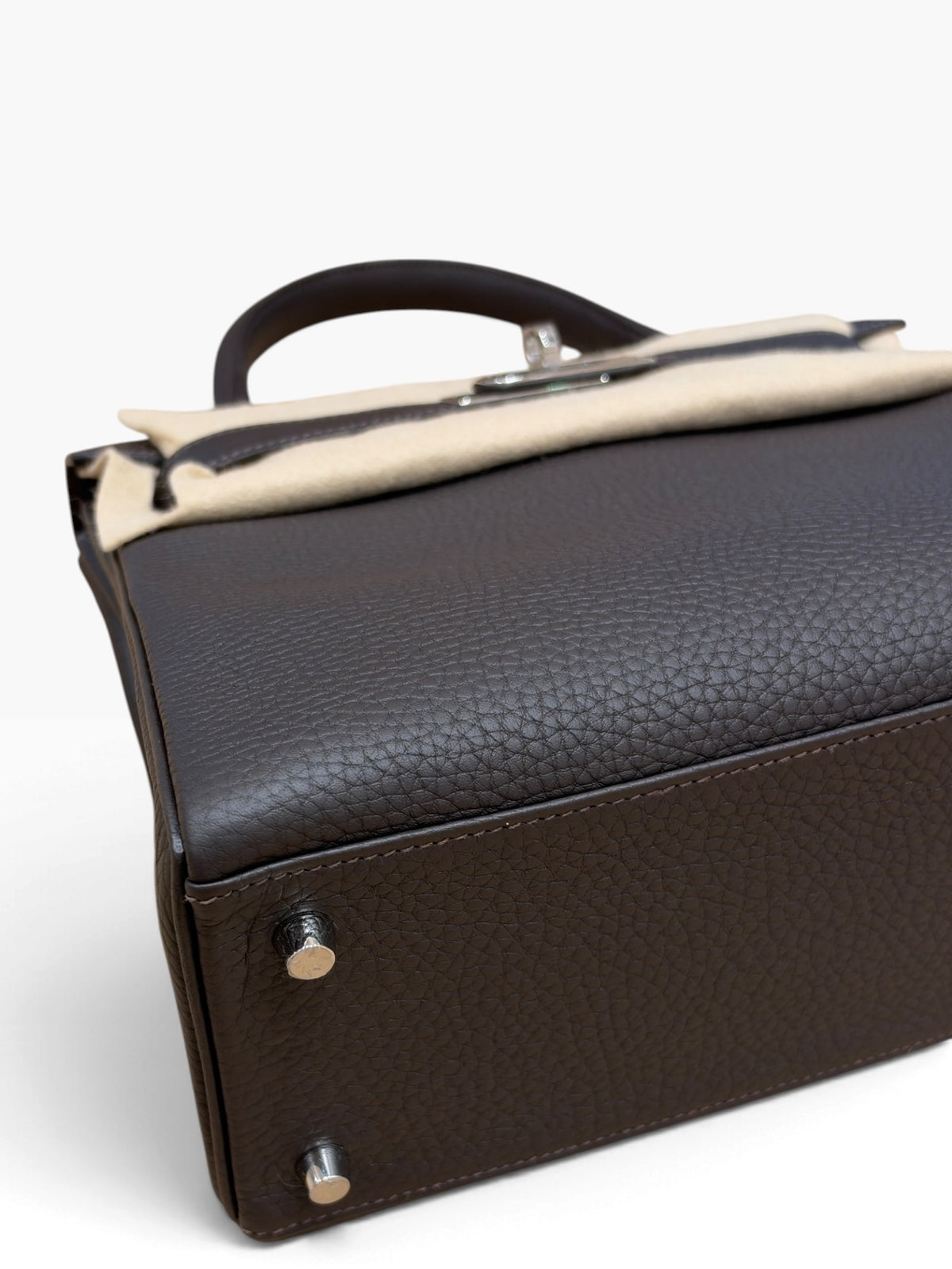Hermès - Sac Kelly 28 Bai Brun