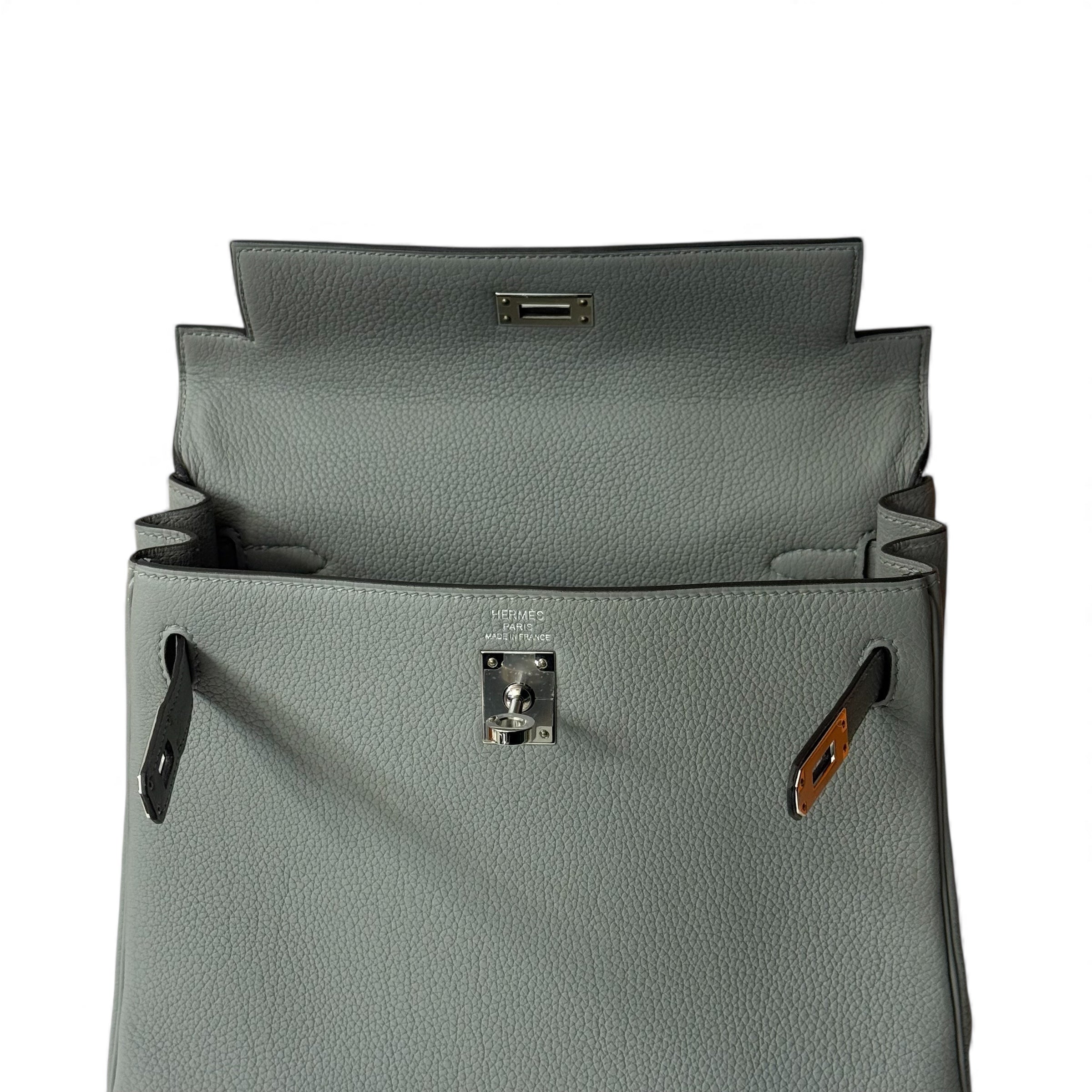 Hermès - Sac Kelly 25 gris