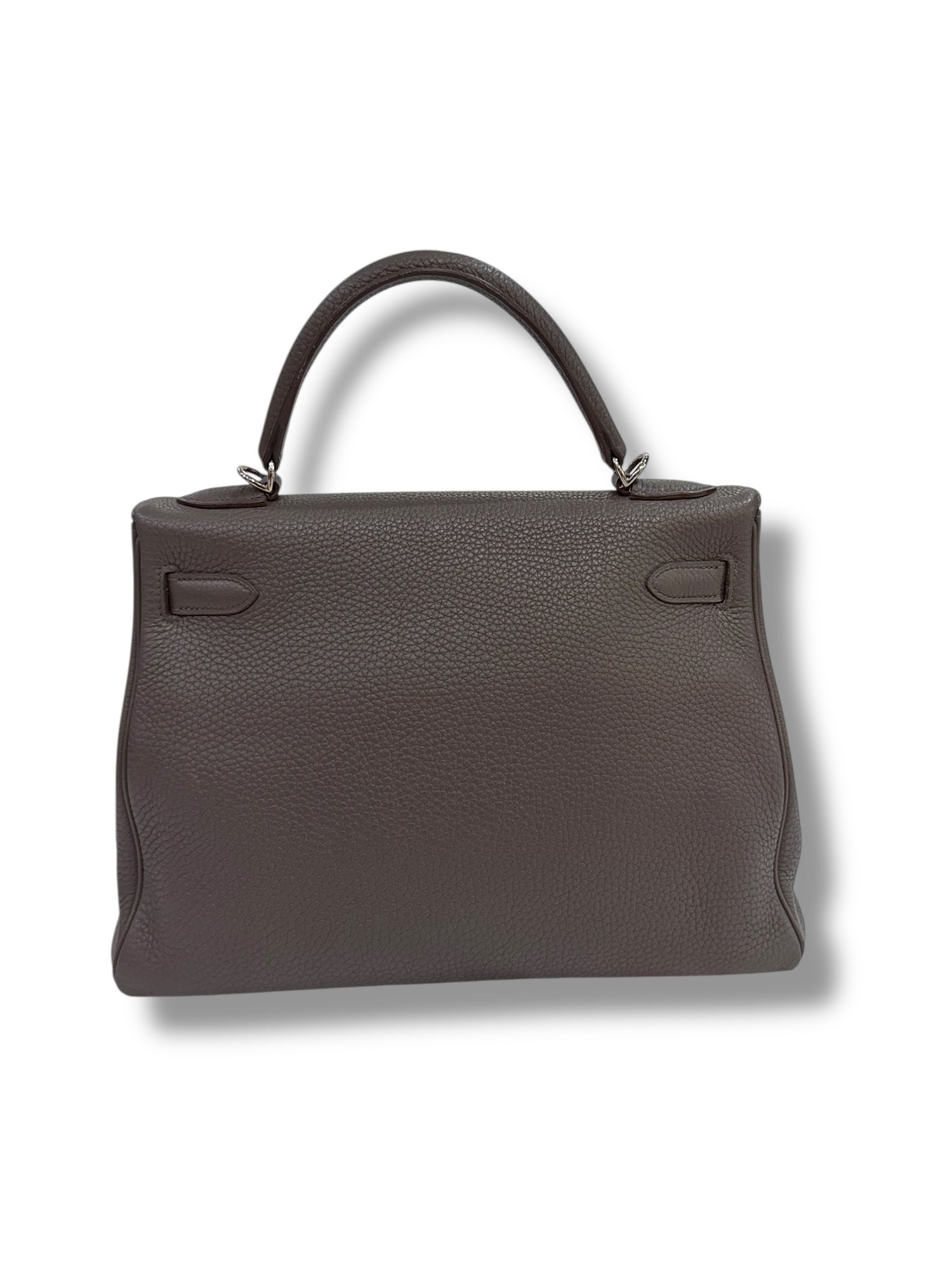 Hermès - Sac Kelly 32 étoupe
