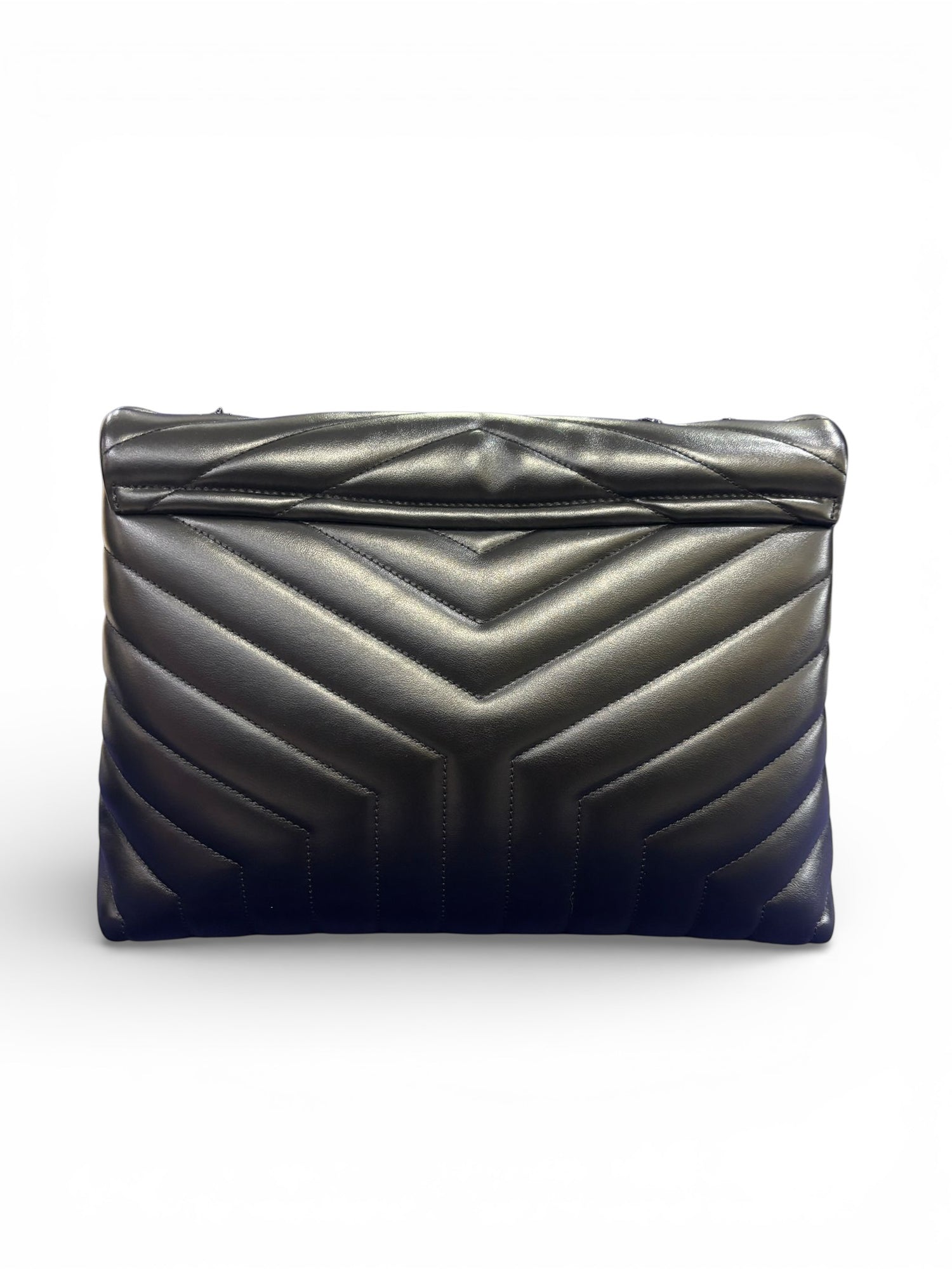 Saint Laurent - Sac Loulou MM Matelassé Chevron | Les Folies d’Eugénie