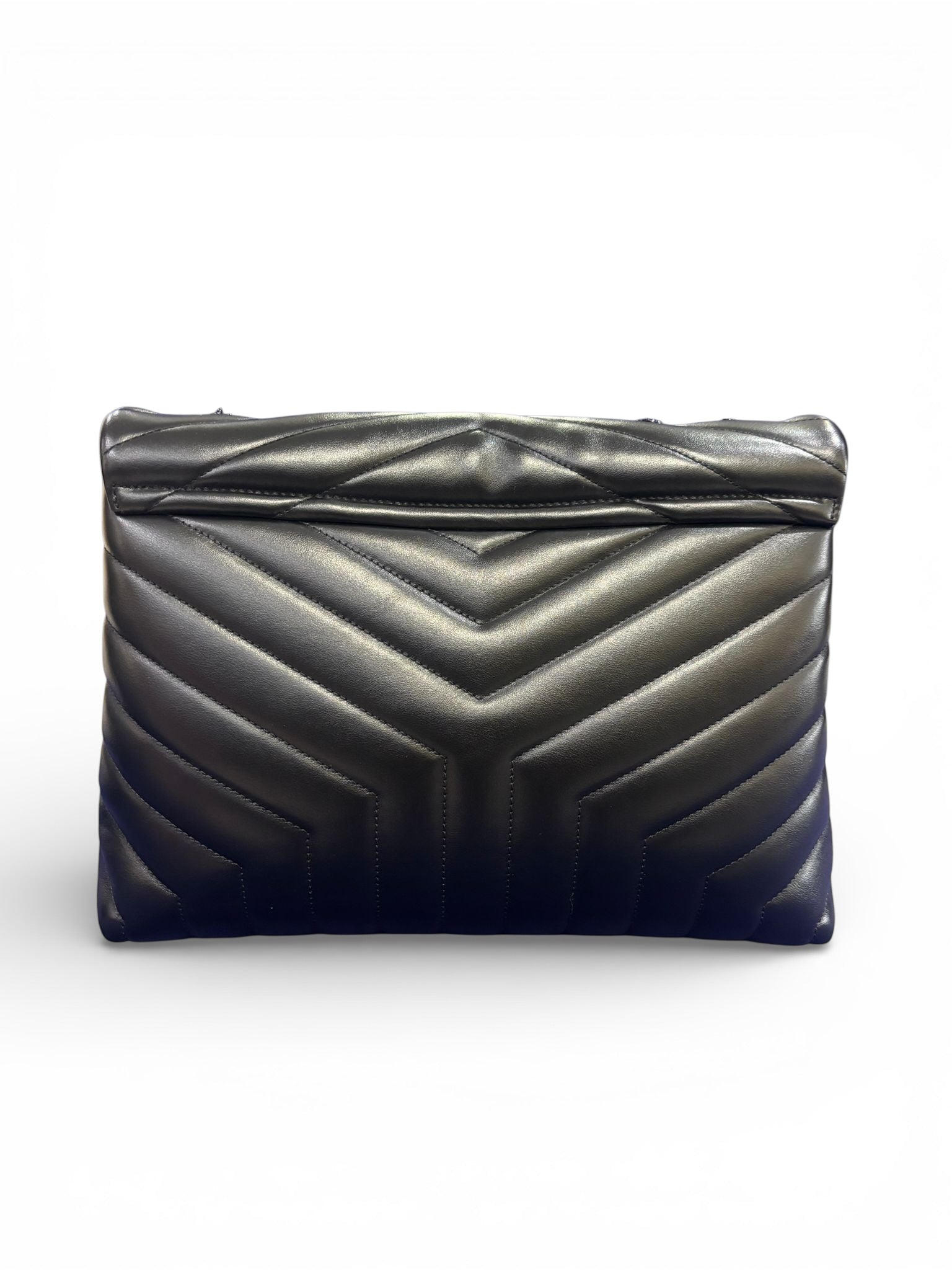 Saint Laurent - Sac Loulou MM Matelassé Chevron | Les Folies d’Eugénie