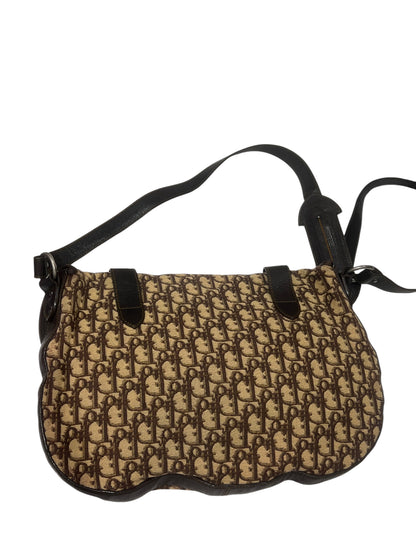 Christian Dior - besace trotter toile oblique