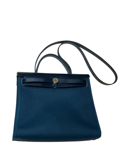Hermès - Sac Herbag 31 bleu océan et bleu indigo