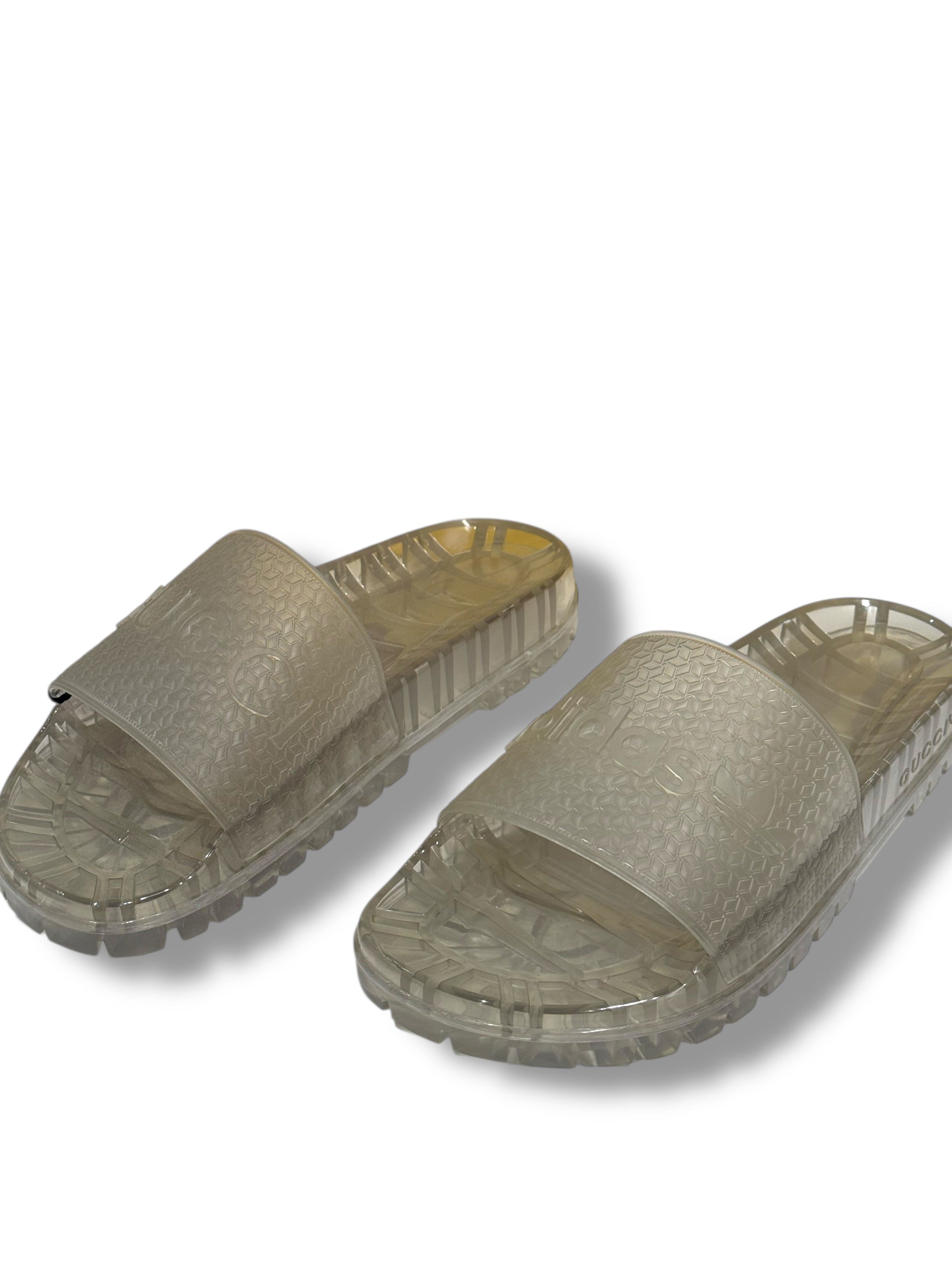 Gucci X Adidas slide sandals, size 40