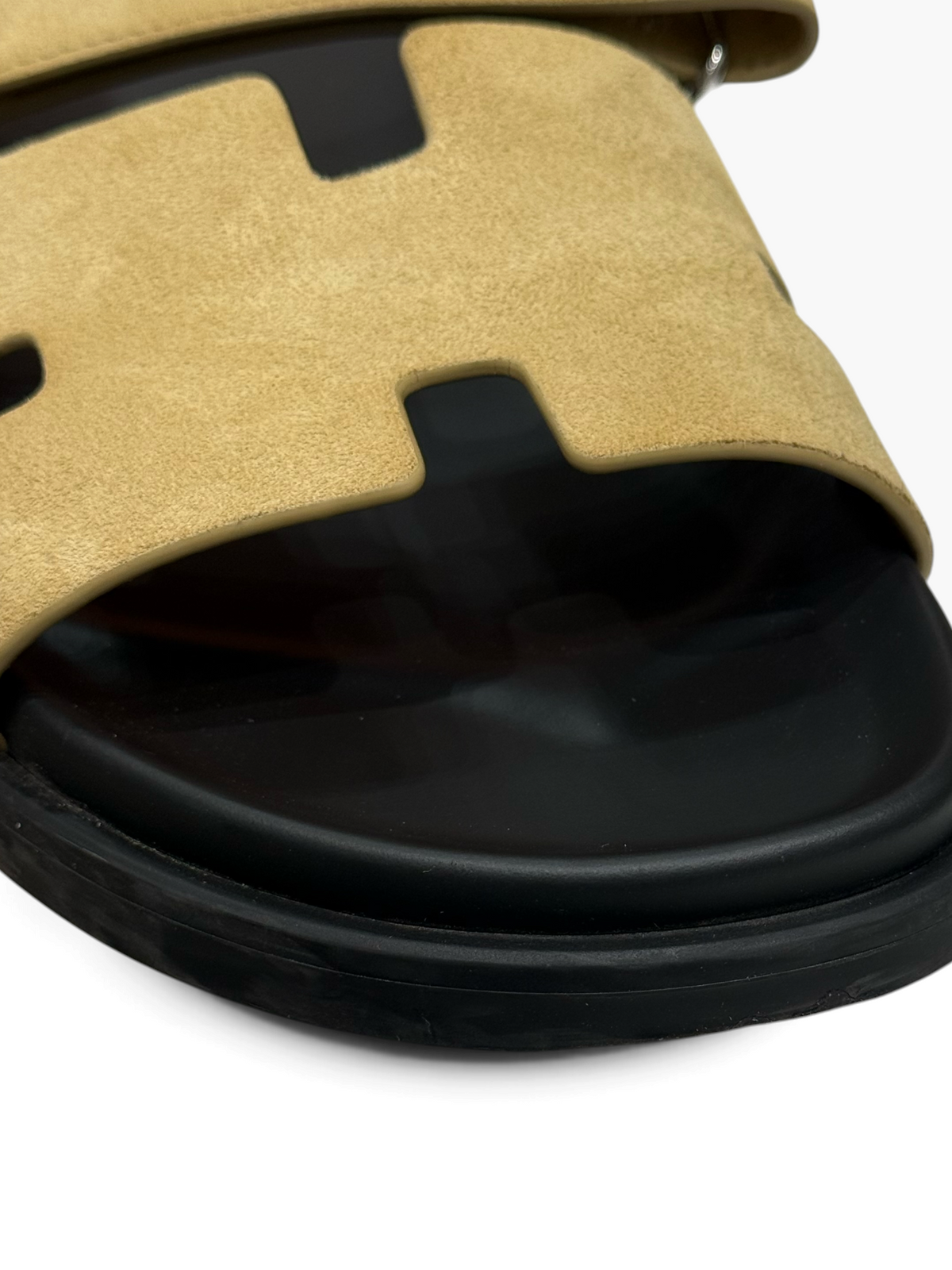 Hermès - Sandales Chypre beige Albâtre T43