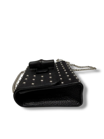 Sac Gucci Miss Bambou Stud Noir | Les Folies d’Eugénie