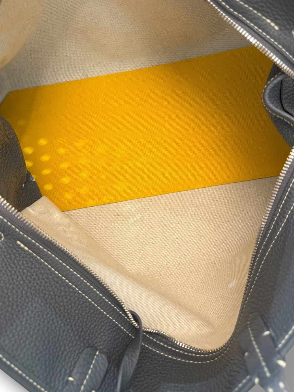 Goyard – Hundetasche aus grauem Canvas