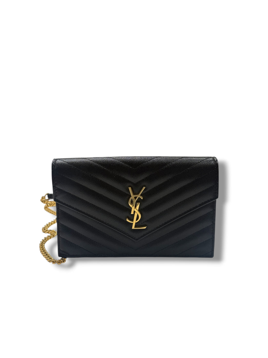 Saint Laurent - Portafoglio Cassandre nero