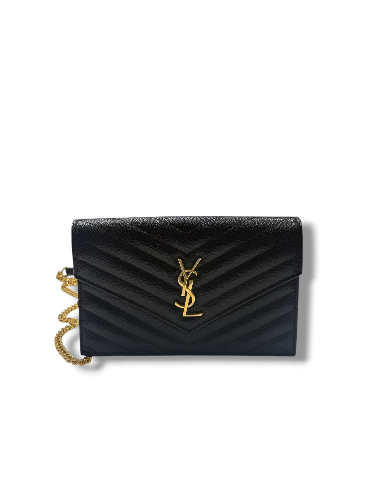 Saint Laurent - Cassandre wallet, black