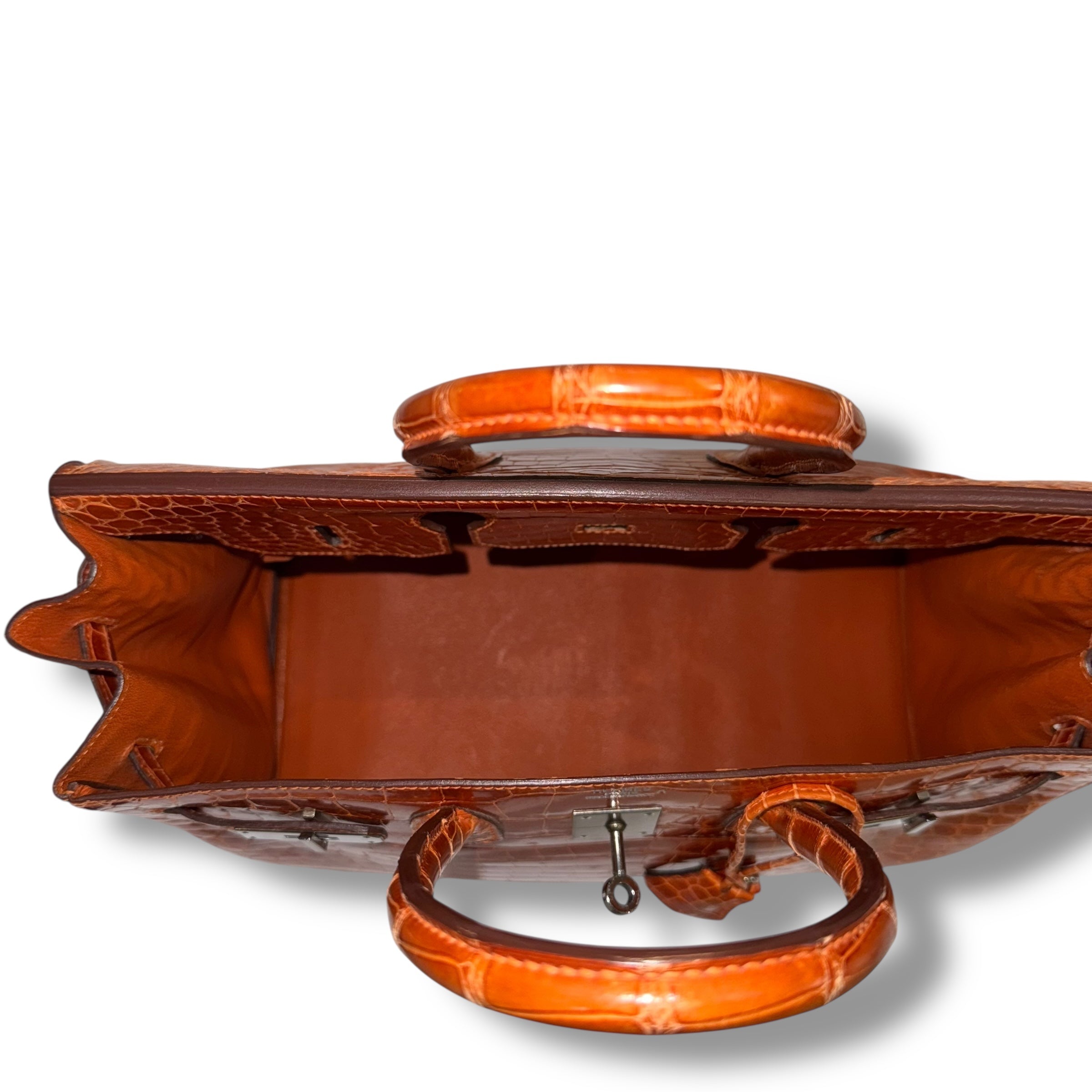 Hermès - Sac Birkin 35 Crocodile Porosus