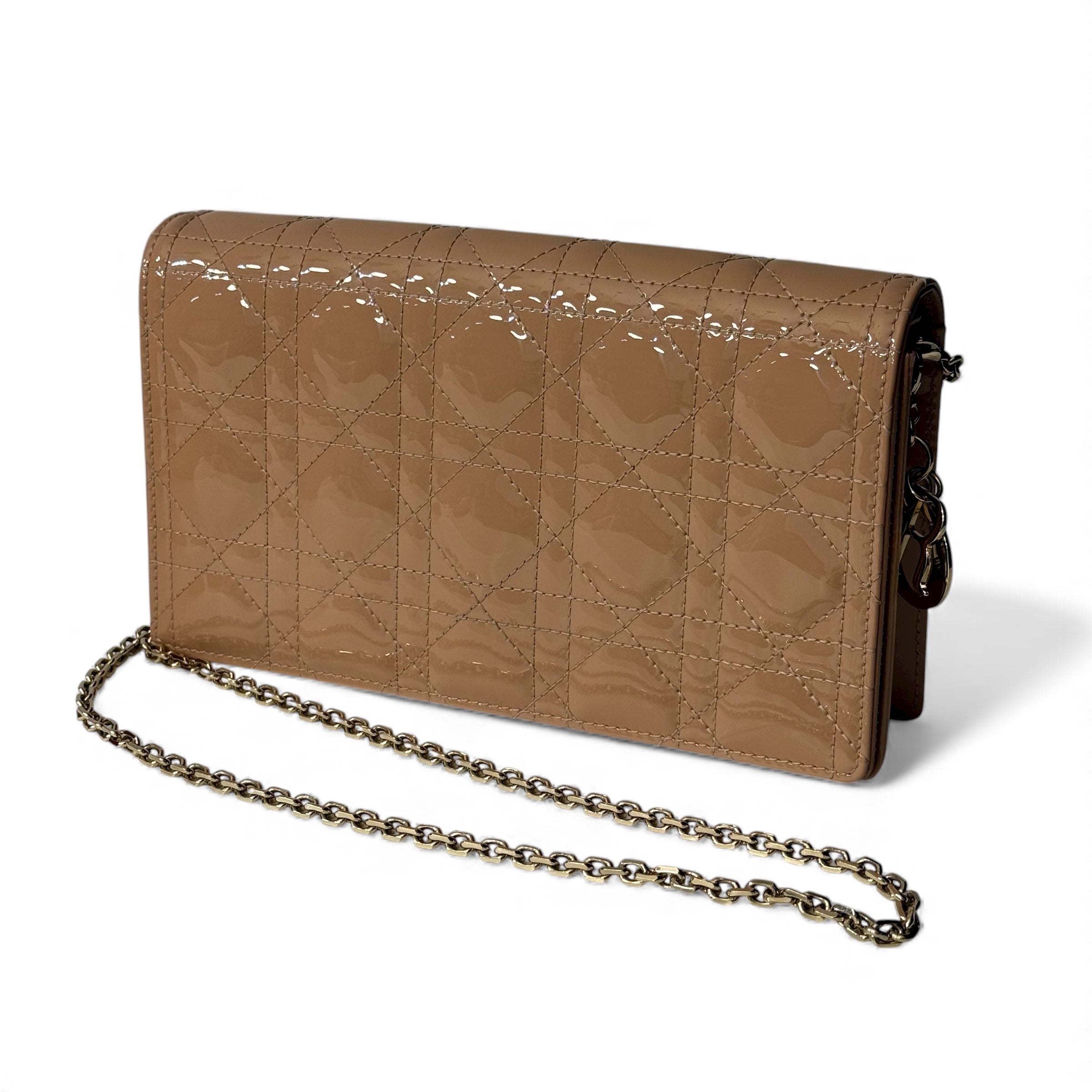 Dior - Pochette Lady Dior cuir vernis