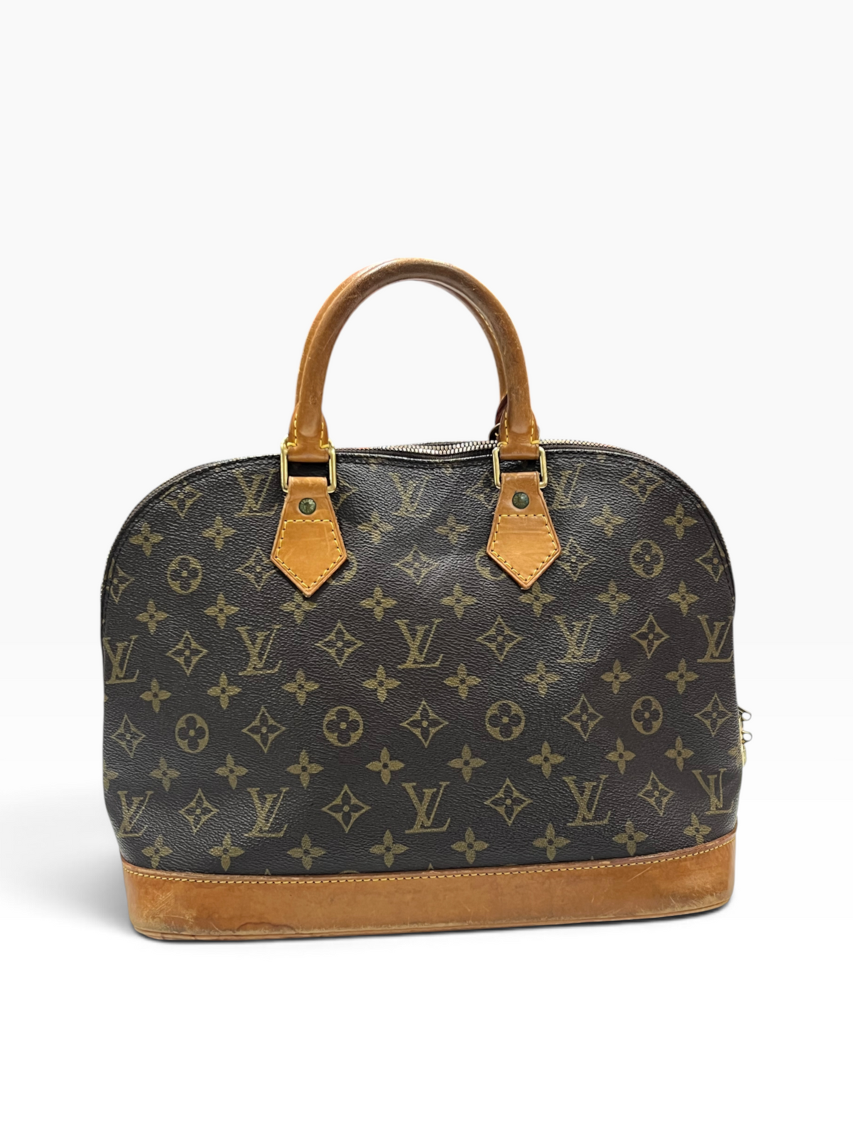Louis Vuitton - sac Alma toile monogramme vintage PM