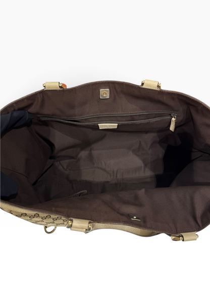 Gucci - Sac Cabas Abbey en toile