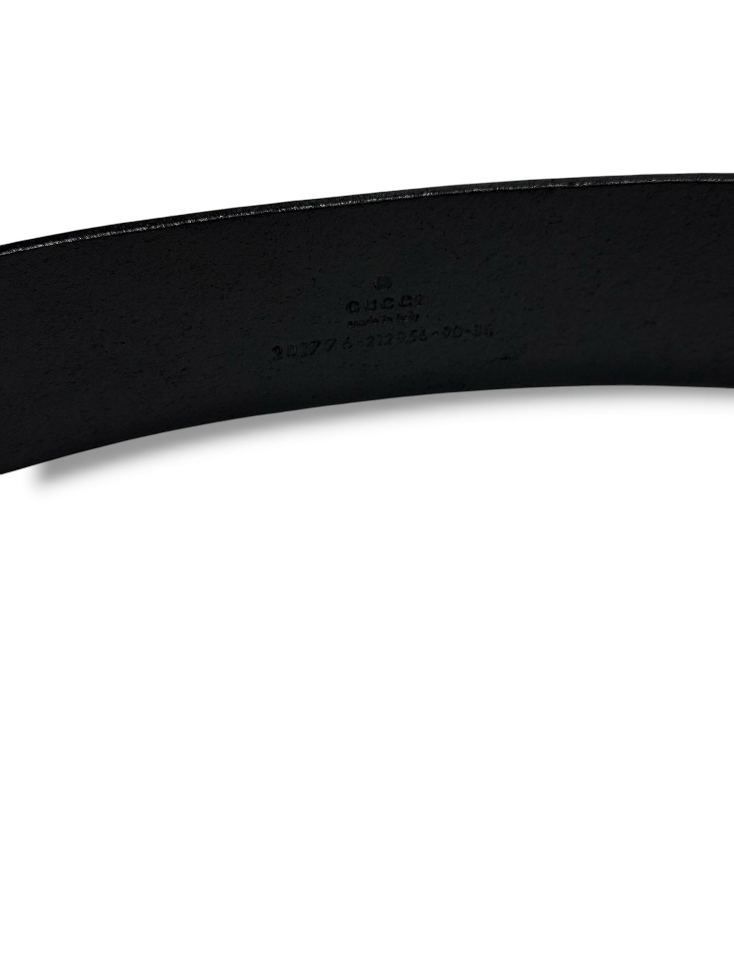 Gucci - Ceinture Maxi G Noir T90