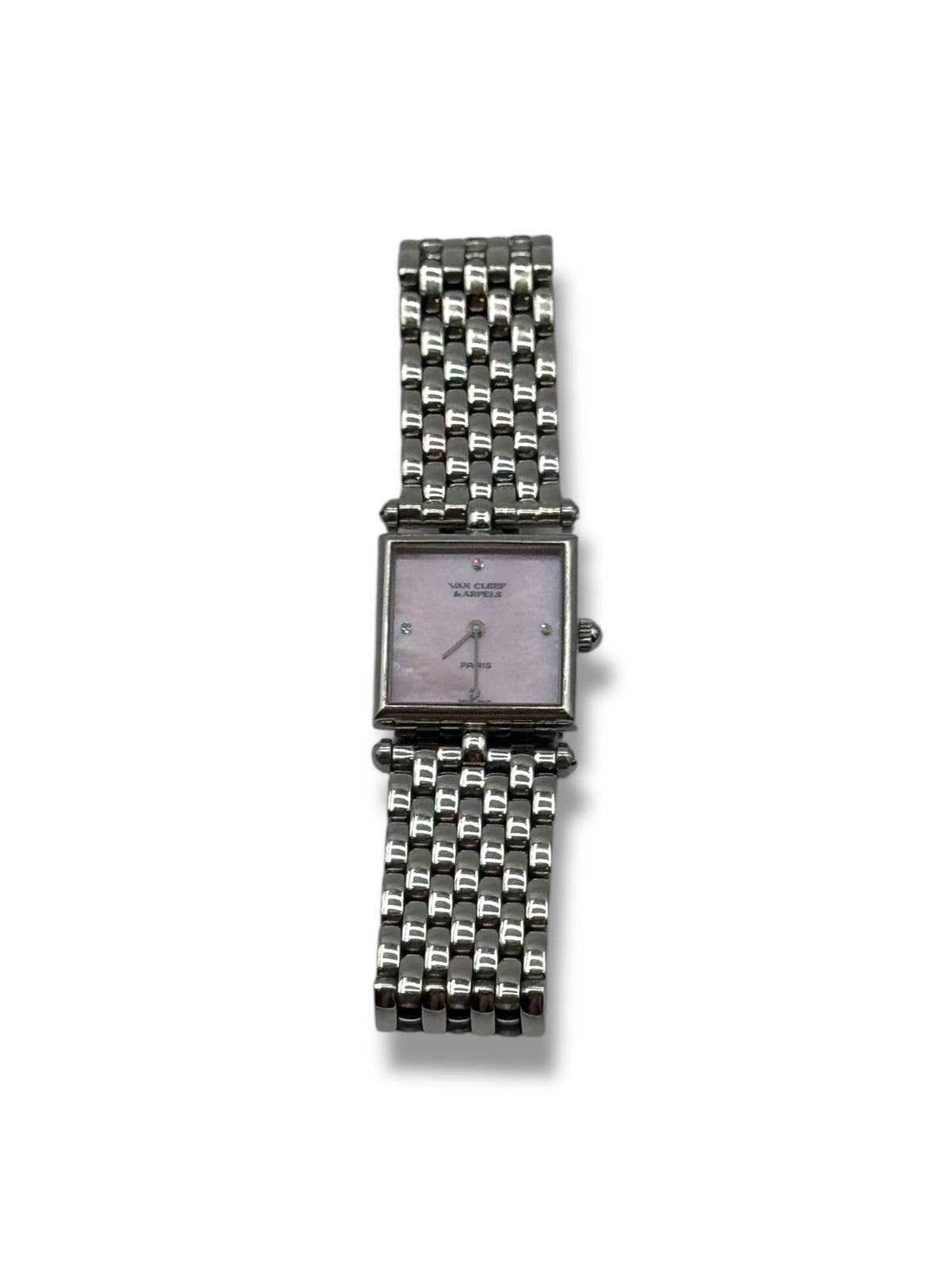 Van Cleef &amp; Arpels - Montre classique rose