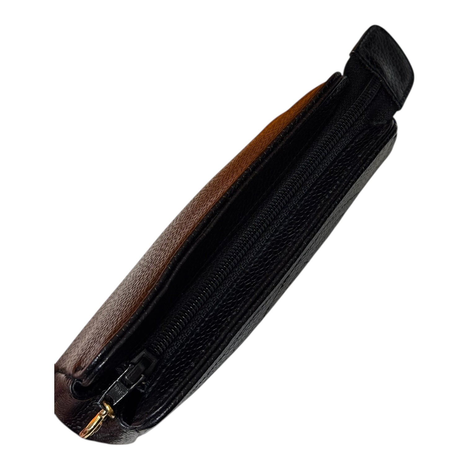 Chanel - Small caviar leather pouch
