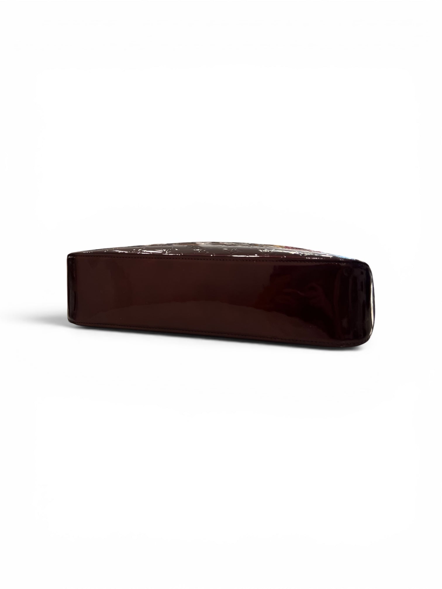 Louis Vuitton - Sac cabas cuir vernis amarante
