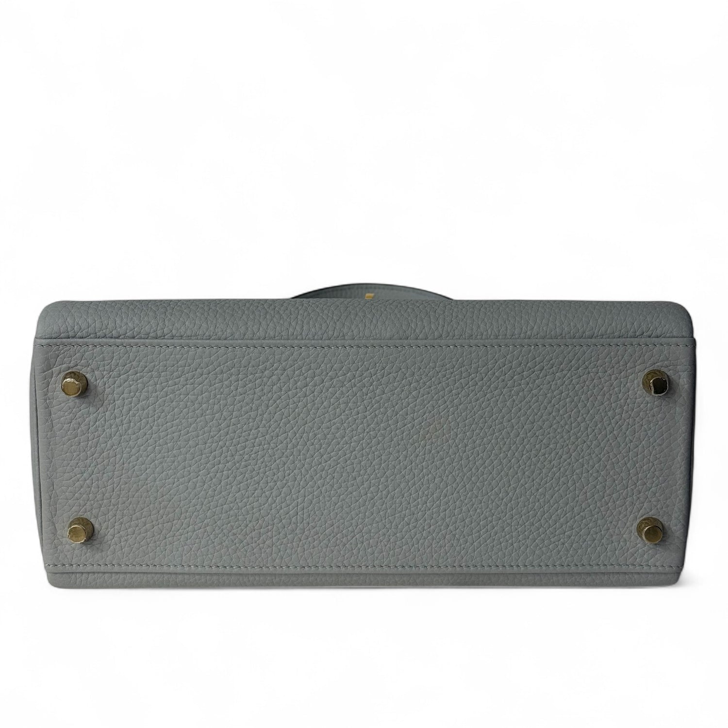 Hermès - Sac Kelly 28 Bleu Glacier