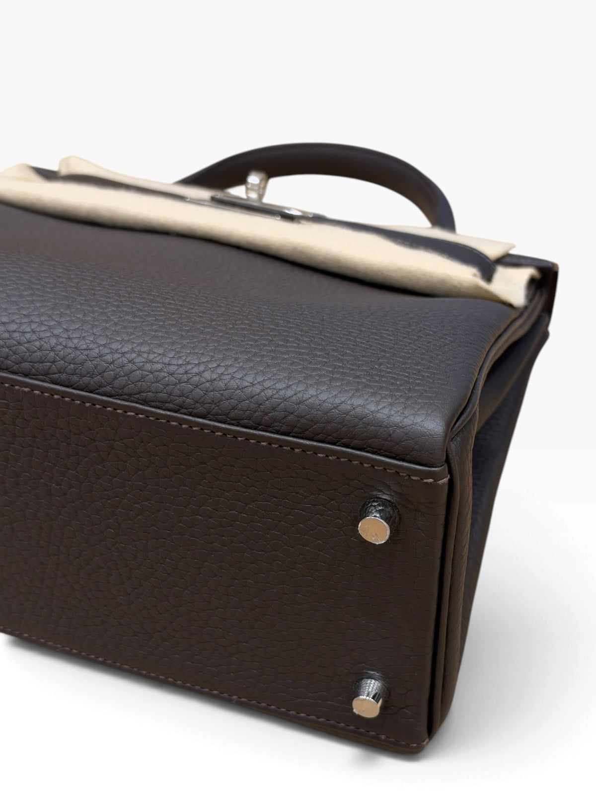 Hermès - Sac Kelly 28 Bai Brun