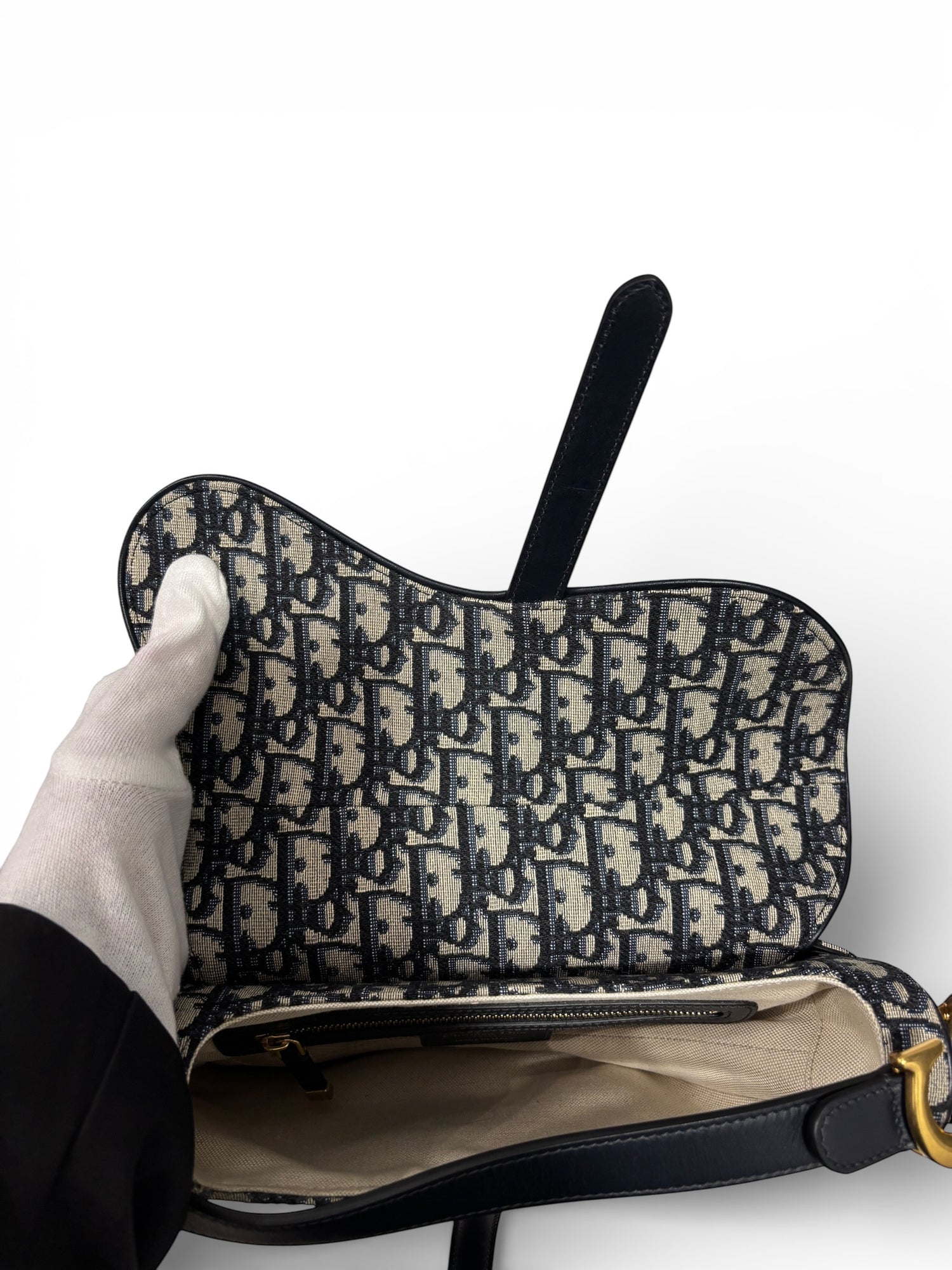 Dior - Sac Saddle monogramme