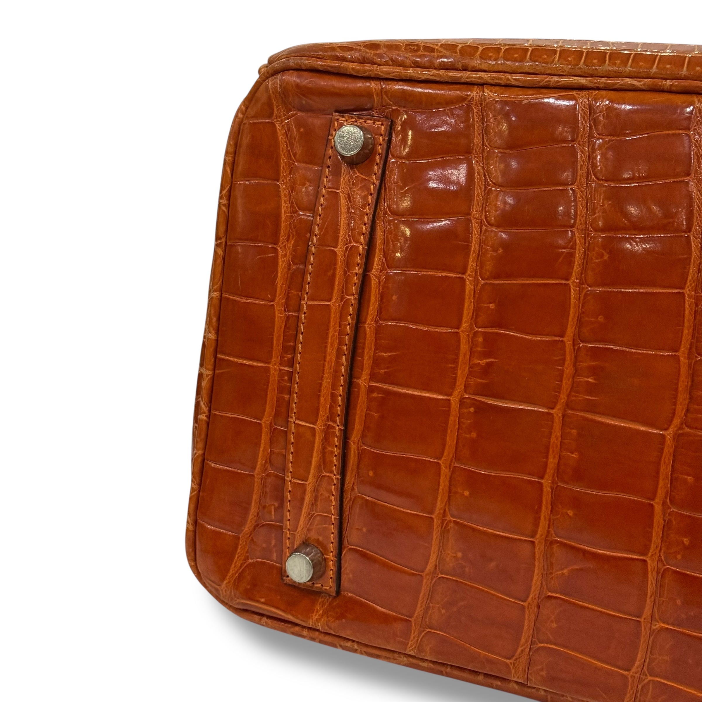 Hermès - Sac Birkin 35 Crocodile Porosus