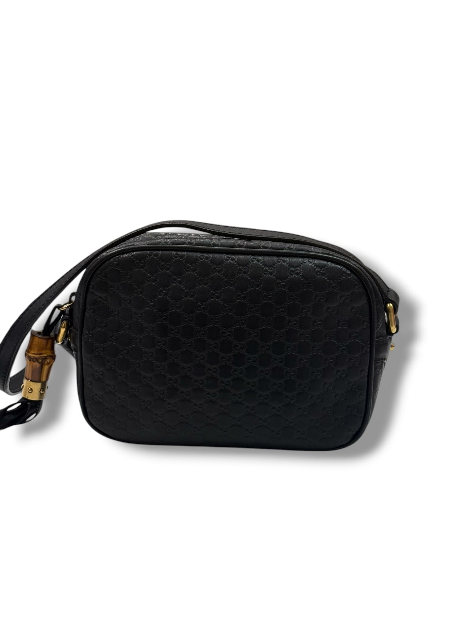 Gucci - Sac mini caméra monogramme noir