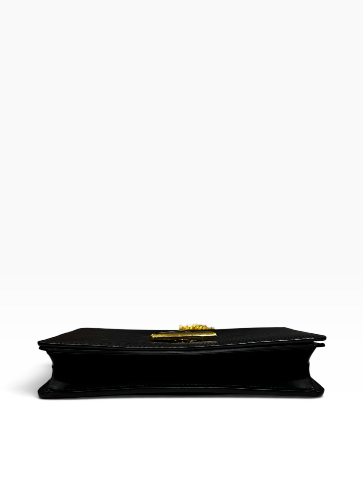 Louis Vuitton - Sac porté épaule twist cuir épi noir