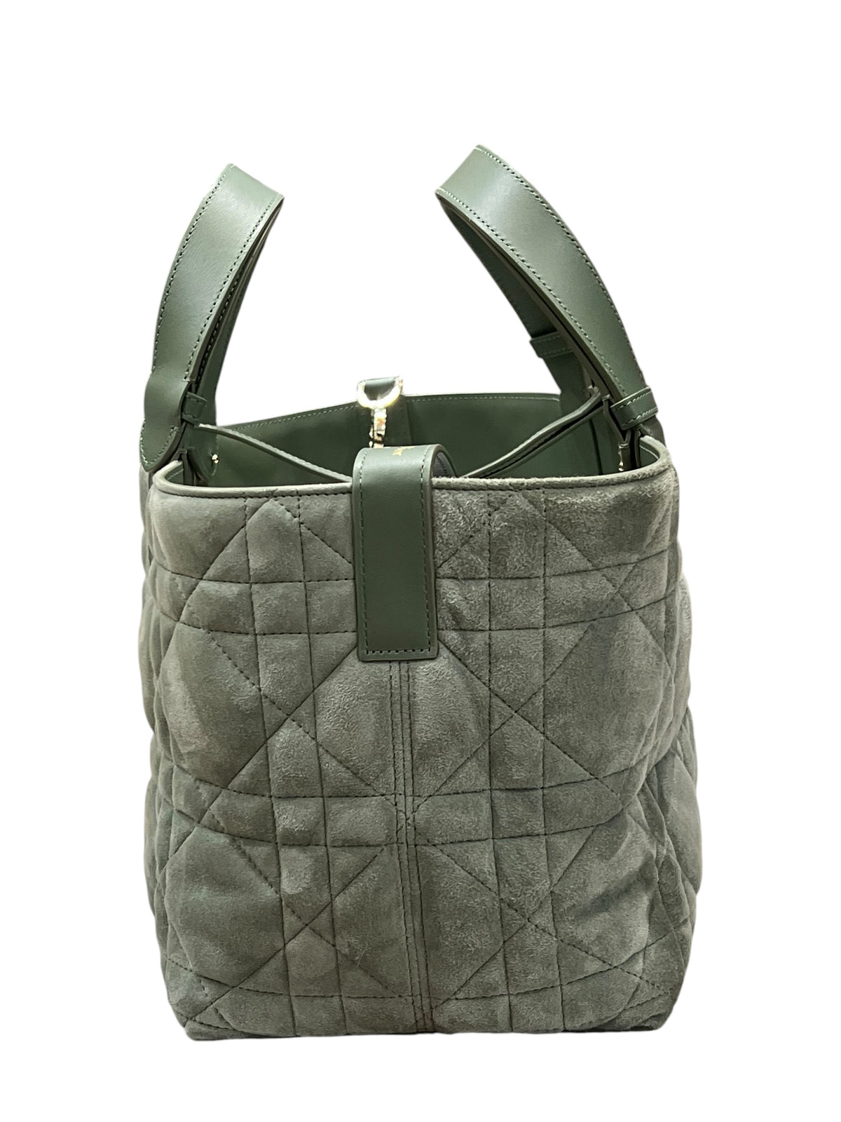 Dior - Dior Toujours bag in green suede