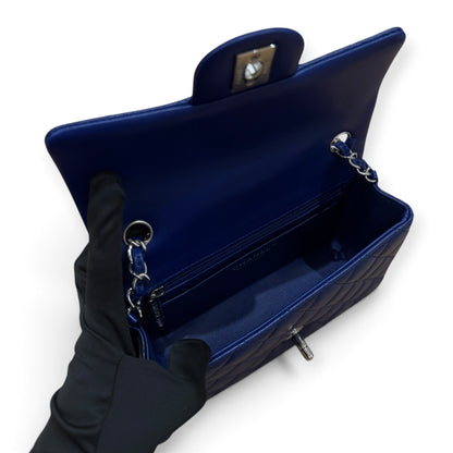 Chanel - Sac mini rectangulaire 20cm bleu