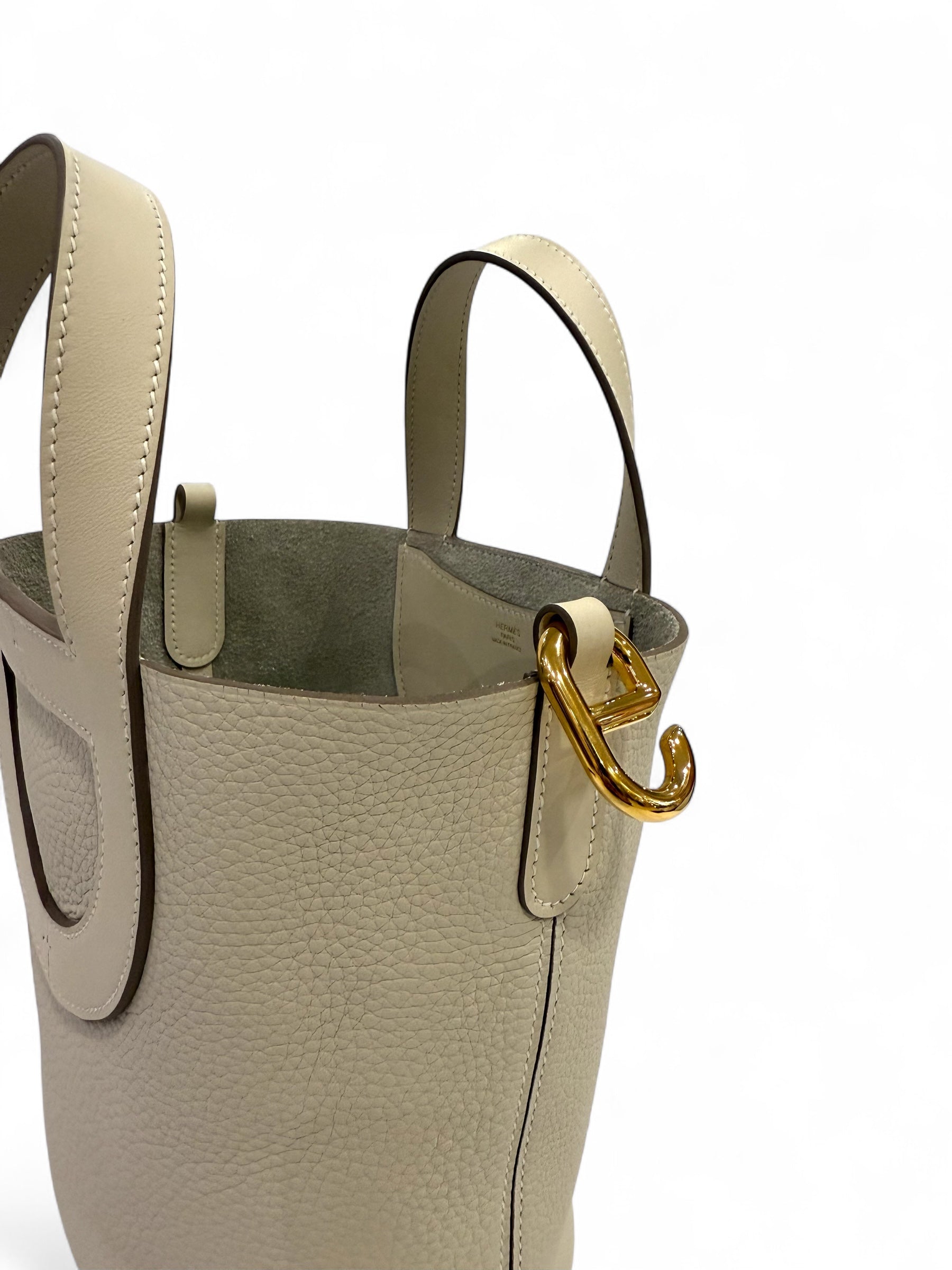 Hermès - Sac In The Loop 18 Craie