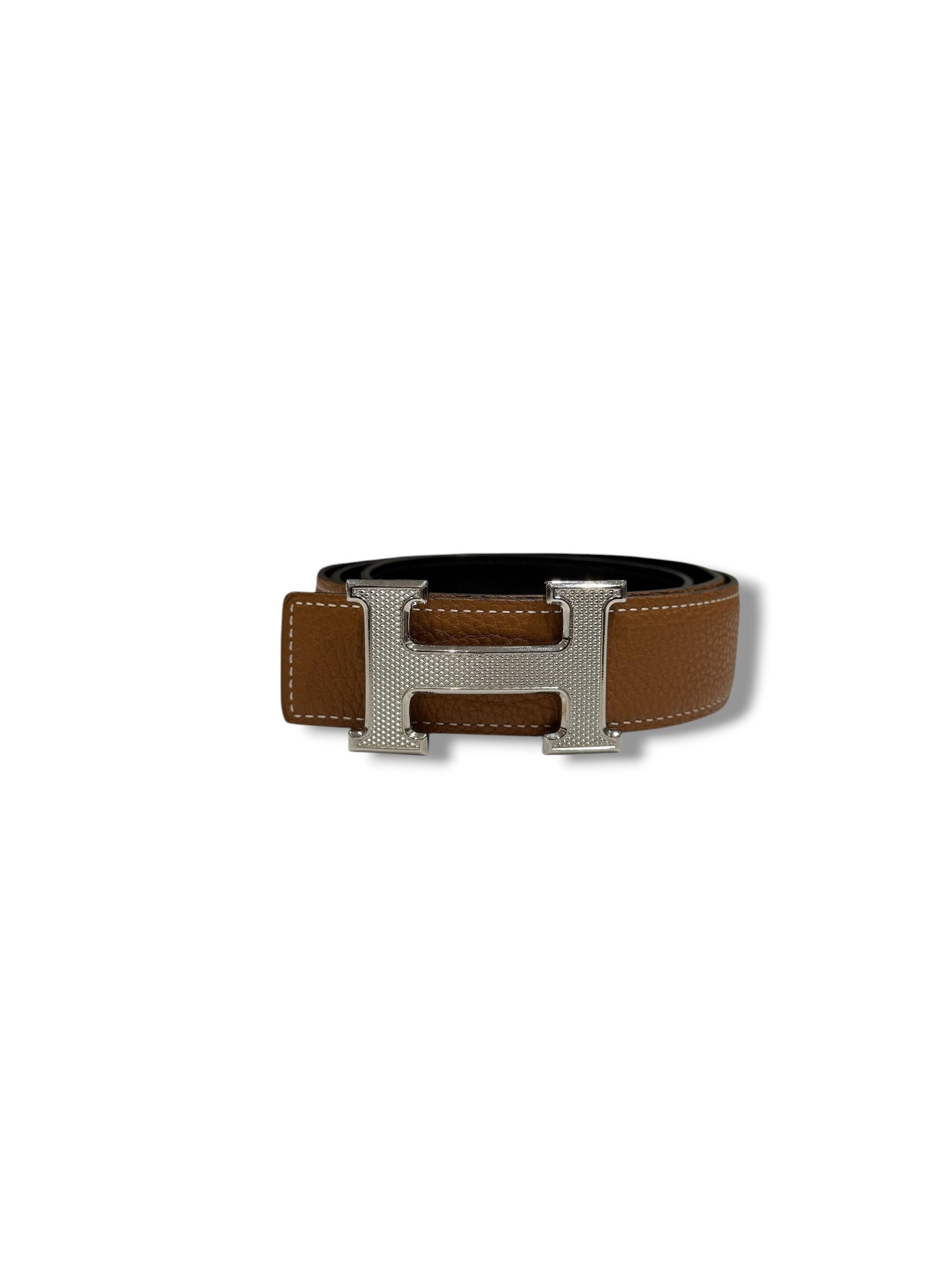 Hermès - Ceinture H édition limitée Noir/Gold T85