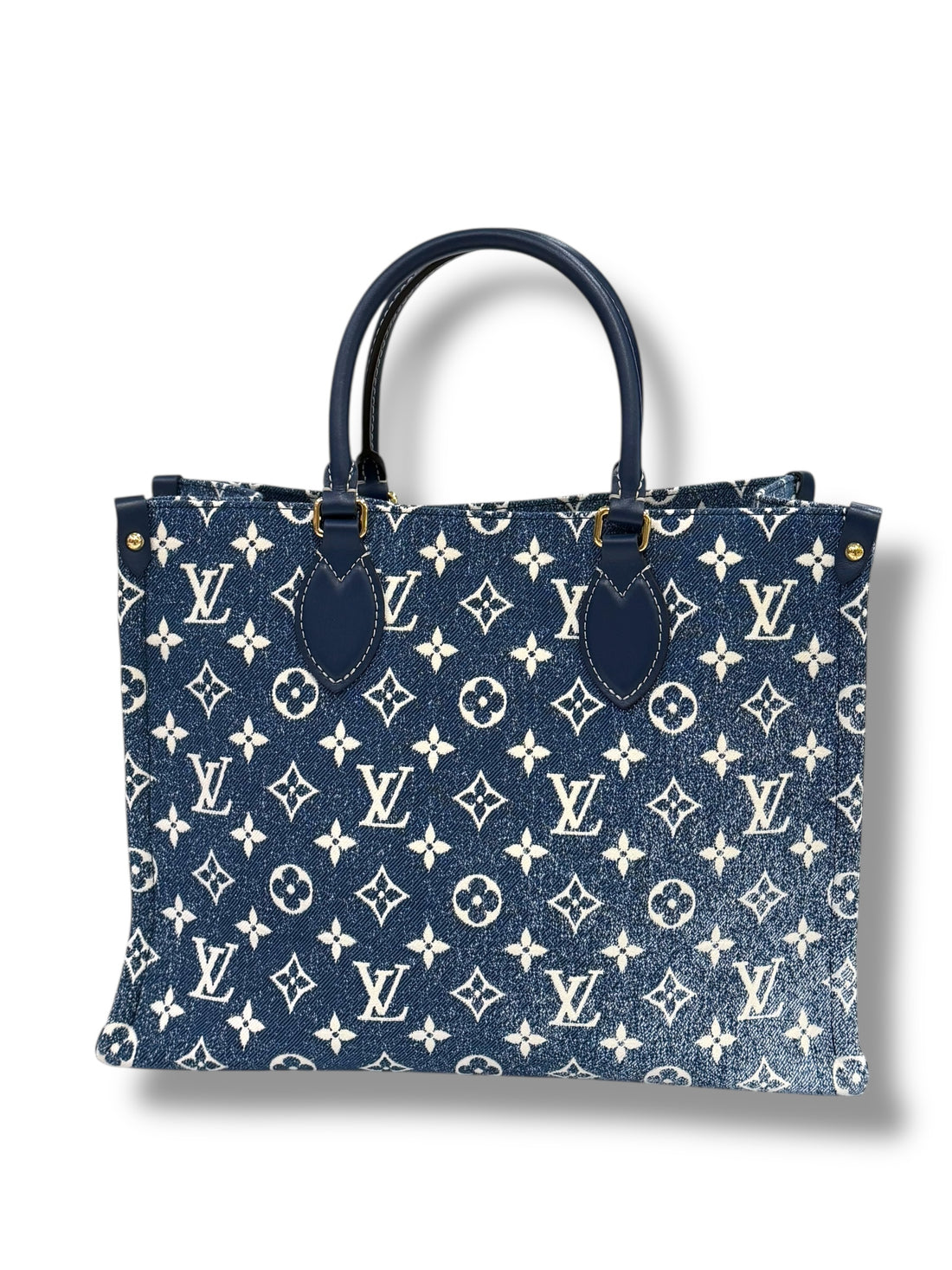Louis Vuitton - Sac cabas on the Go demin Limited Edition