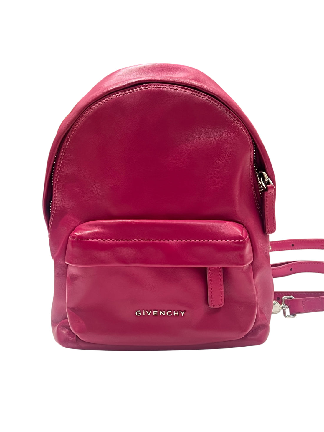 Givenchy – Mini-Rucksack aus fuchsiafarbenem Leder