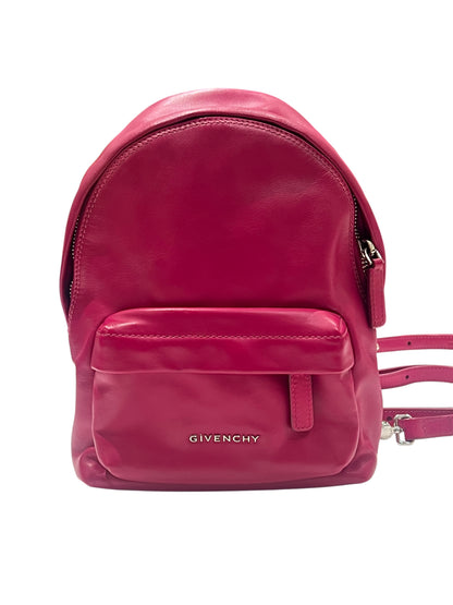 Givenchy - sac à dos mini cuir fushia