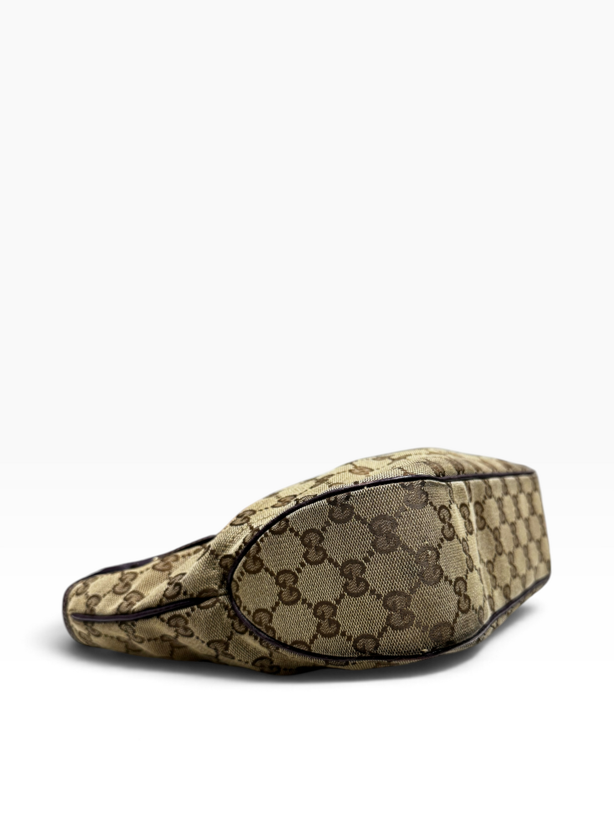 Gucci - Sac Hobo Jackie Piston Lock en toile GG