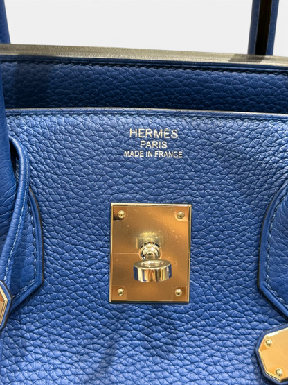 Hermès - Sac Birkin 35 Bleu France