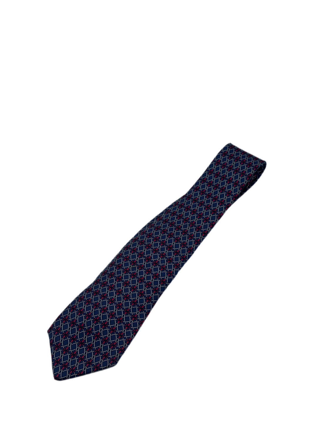 Hermès - Cravate motifs lacets