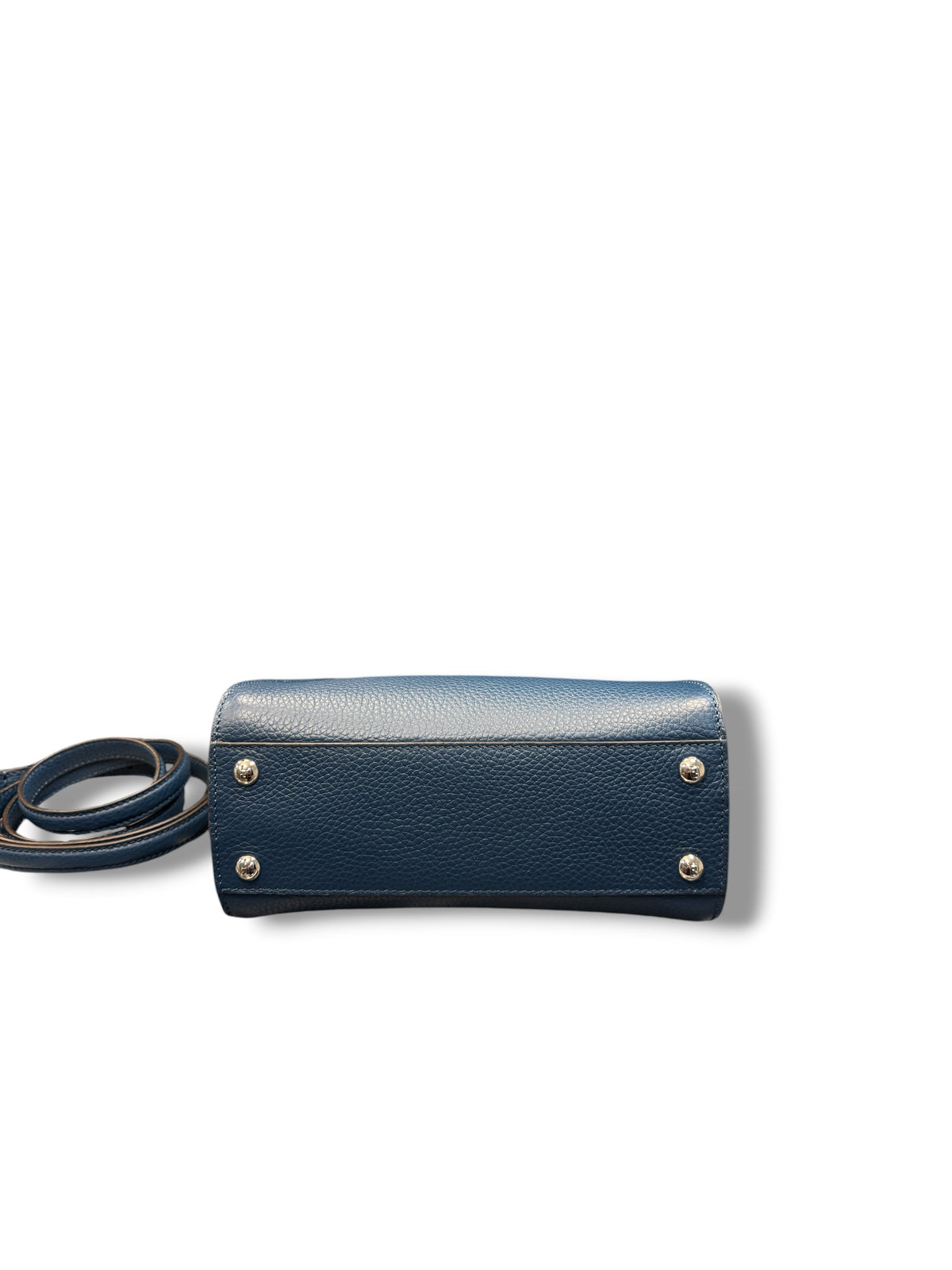 Fendi - Navy Peekaboo ISeeU Selleria bag