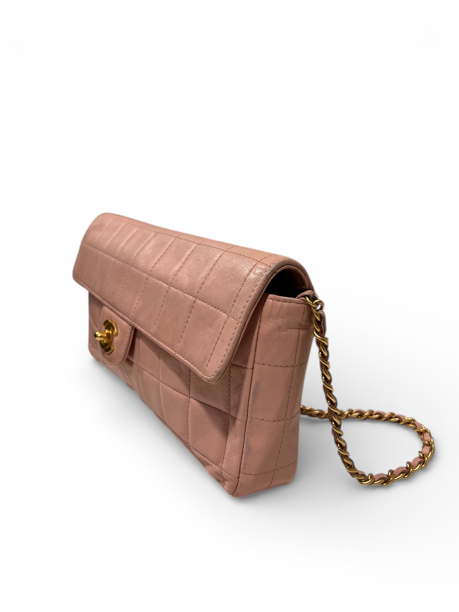 Chanel - Sac baguette collection bar rose pale