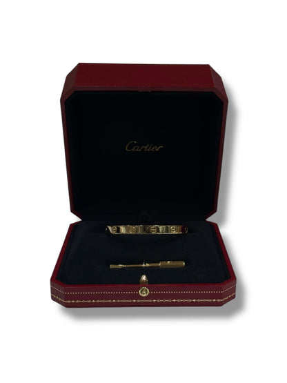Cartier - Bracelet Love classique or jaune T17