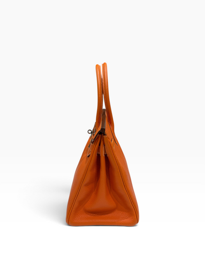 Hermès - Sac Birkin 30 Orange Togo