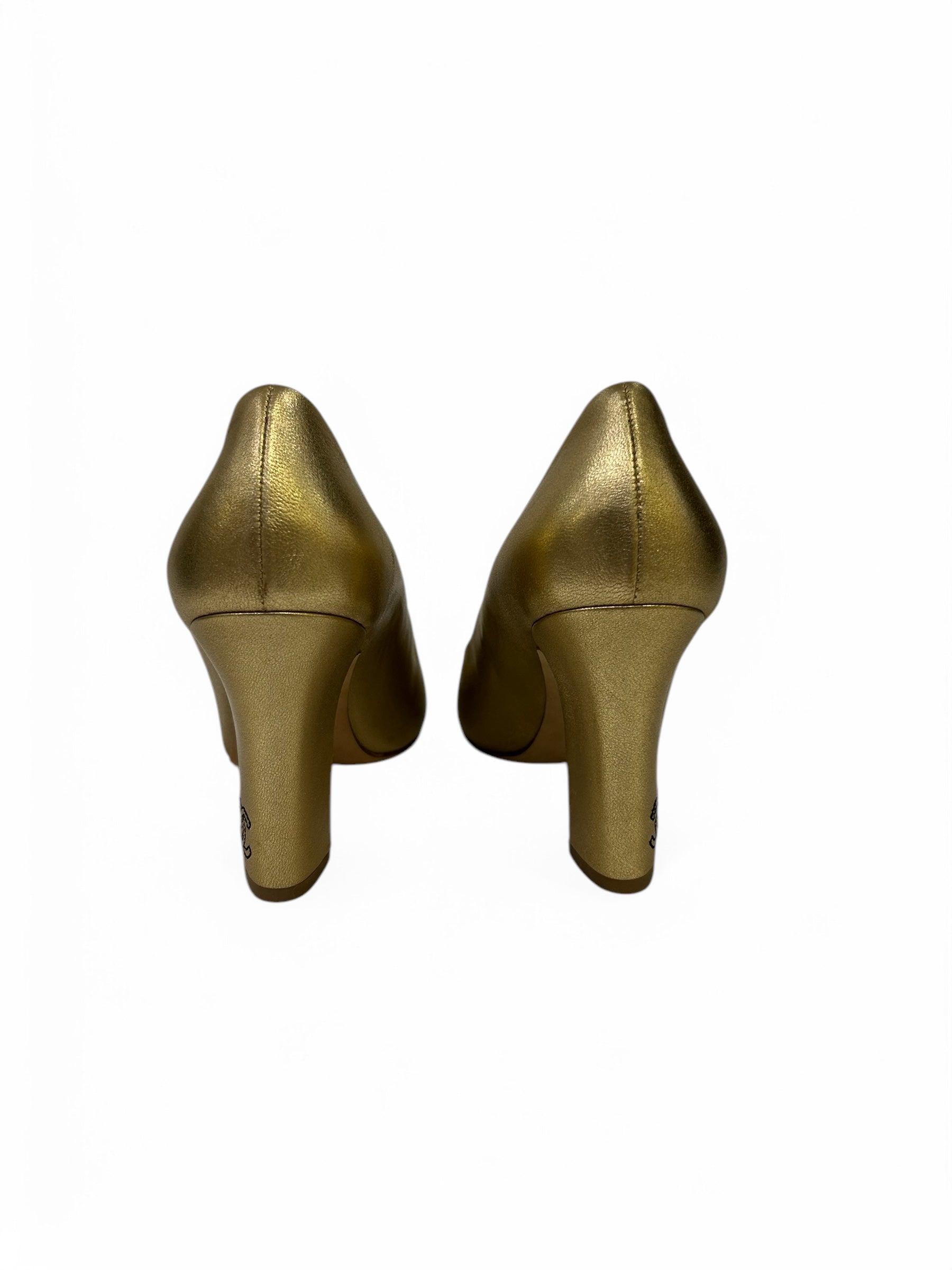 シャネル - 金色のパンプス サイズ39