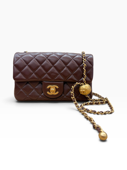 Chanel - Sac Mini rectangulaire avec pampille réglable