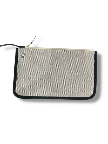 Hermès- Sac Herbag 39 Écru et noir