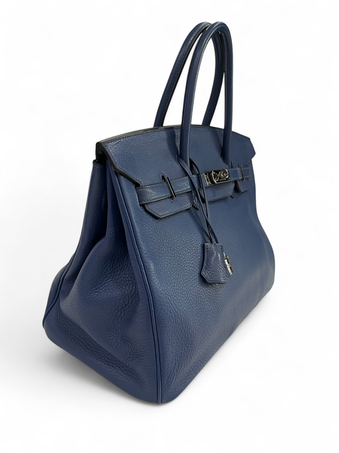 Hermès - Sac Birkin 35 bleu