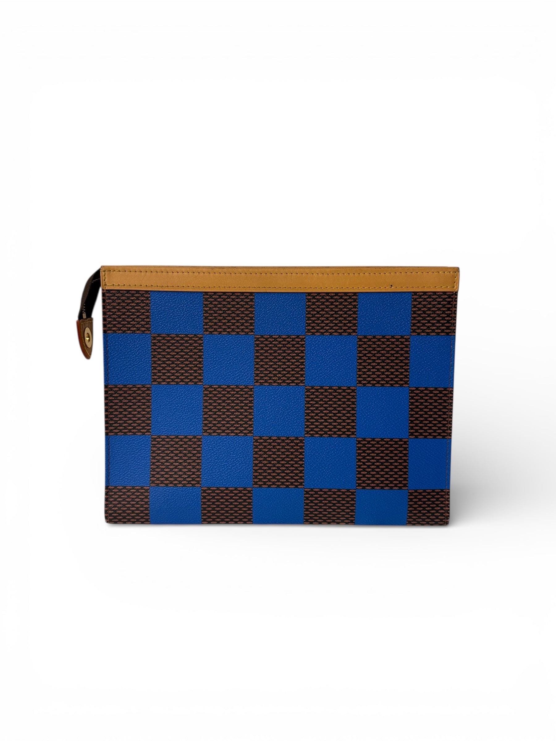 Louis Vuitton - Pochette Damier blu in edizione limitata