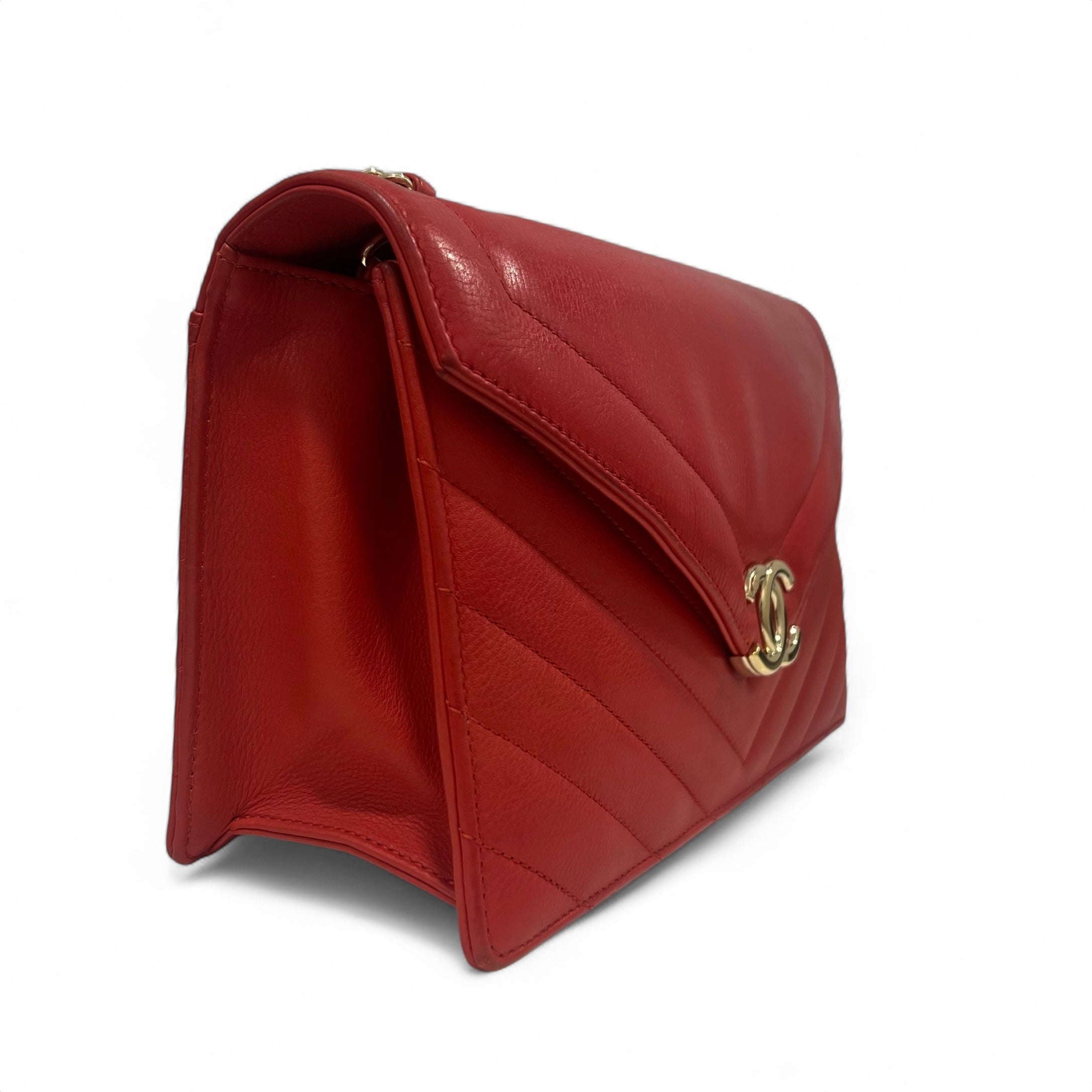Chanel - Sac Enveloppe Chevron