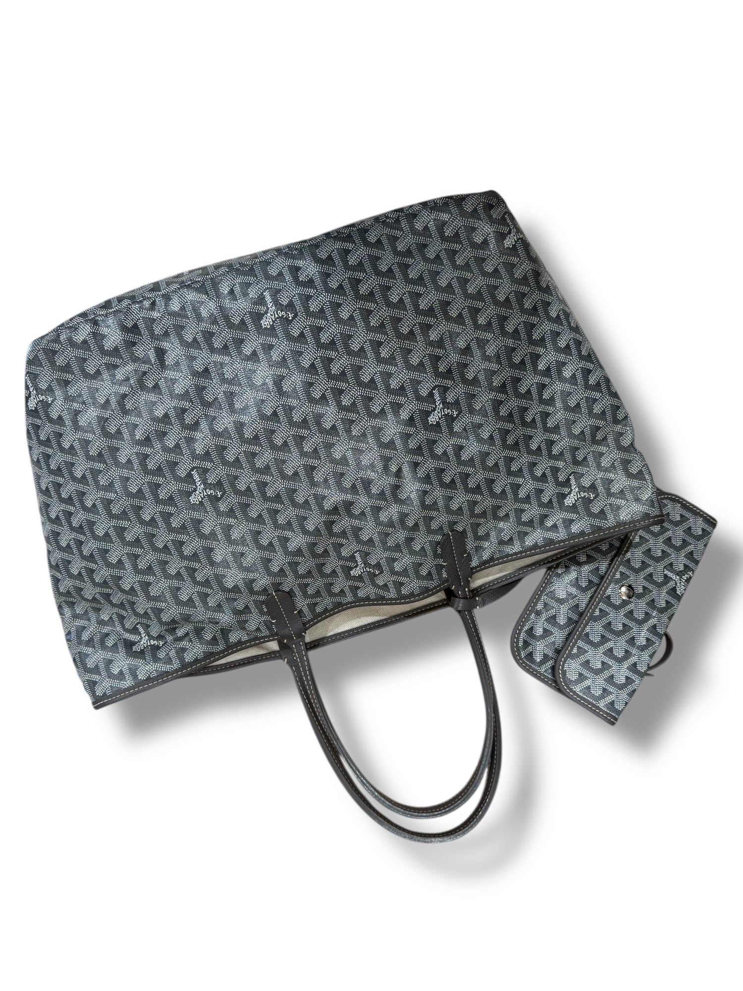 Goyard - Sac Cabas Saint Louis PM gris